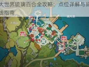 原神大世界琉璃百合全攻略：点位详解与高效采集路线指南