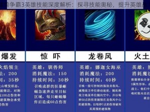 魔兽争霸3英雄技能深度解析：探寻技能奥秘，提升英雄战力