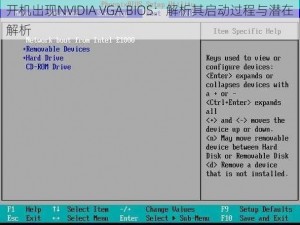 开机出现NVIDIA VGA BIOS：解析其启动过程与潜在解析