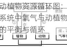 缺氧动植物资源循环图：揭示生态系统中氧气与动植物资源之间的平衡与循环