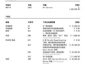 全面解读王牌竞速保时捷911芯片配置：选购指南及攻略精华分享