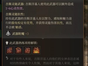 《博德之门3：盖尔吸收装备全解析》