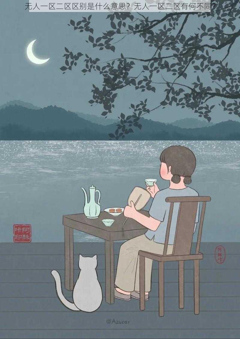 无人一区二区区别是什么意思?无人一区二区有何不同?