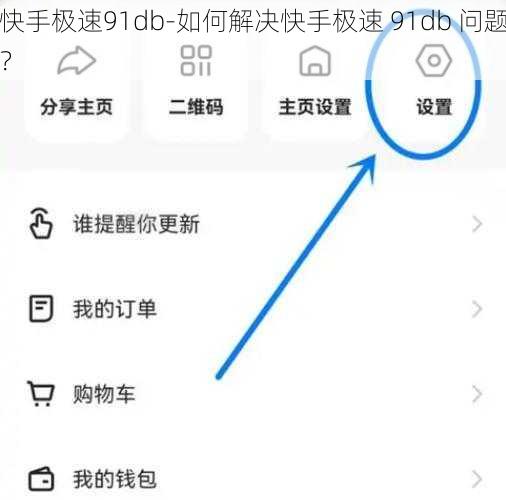快手极速91db-如何解决快手极速 91db 问题？