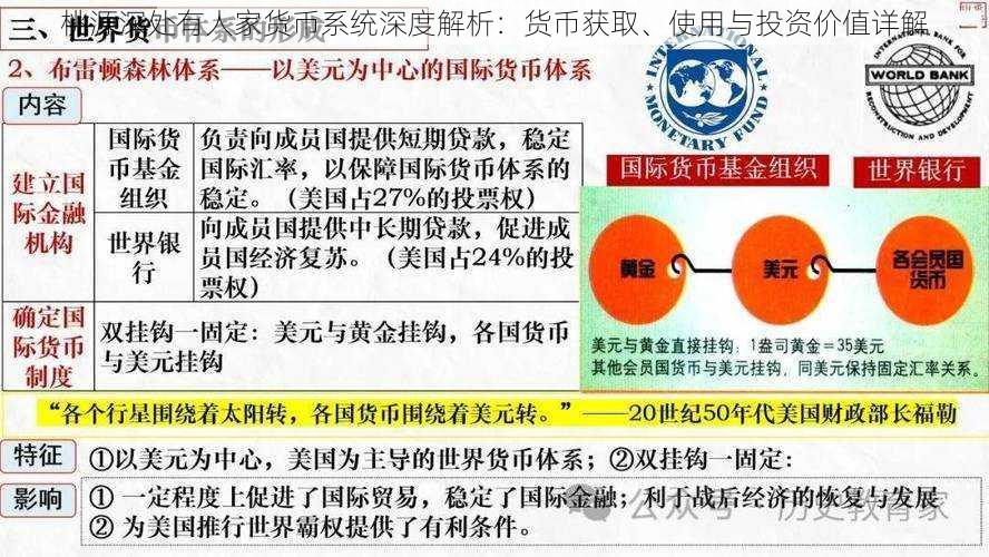 桃源深处有人家货币系统深度解析：货币获取、使用与投资价值详解