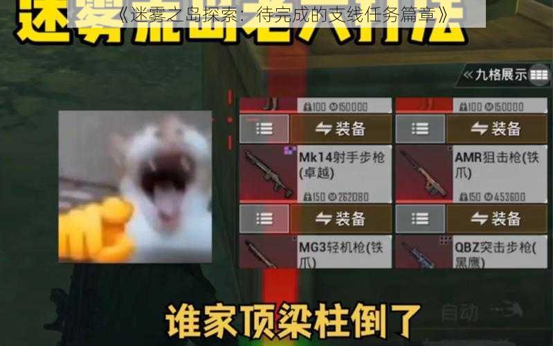 《迷雾之岛探索：待完成的支线任务篇章》