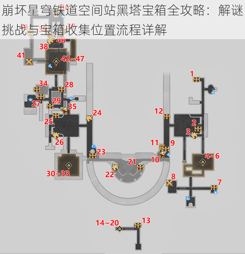 崩坏星穹铁道空间站黑塔宝箱全攻略：解谜挑战与宝箱收集位置流程详解