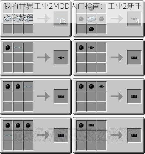 我的世界工业2MOD入门指南:工业2新手必学教程