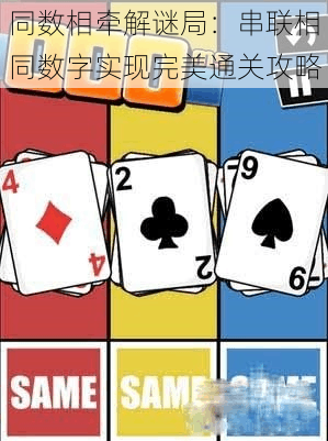 同数相牵解谜局：串联相同数字实现完美通关攻略