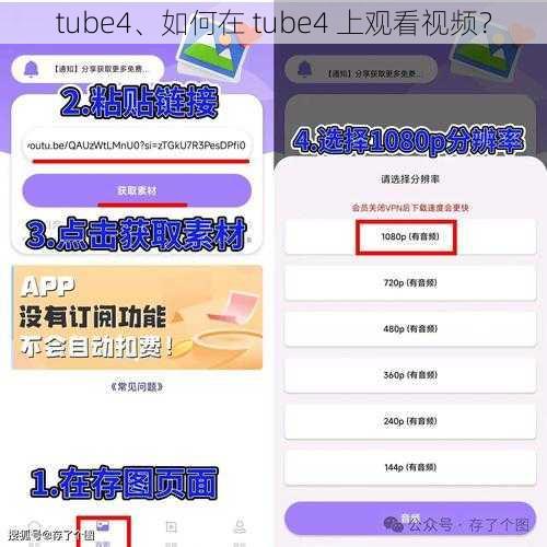 tube4、如何在 tube4 上观看视频？