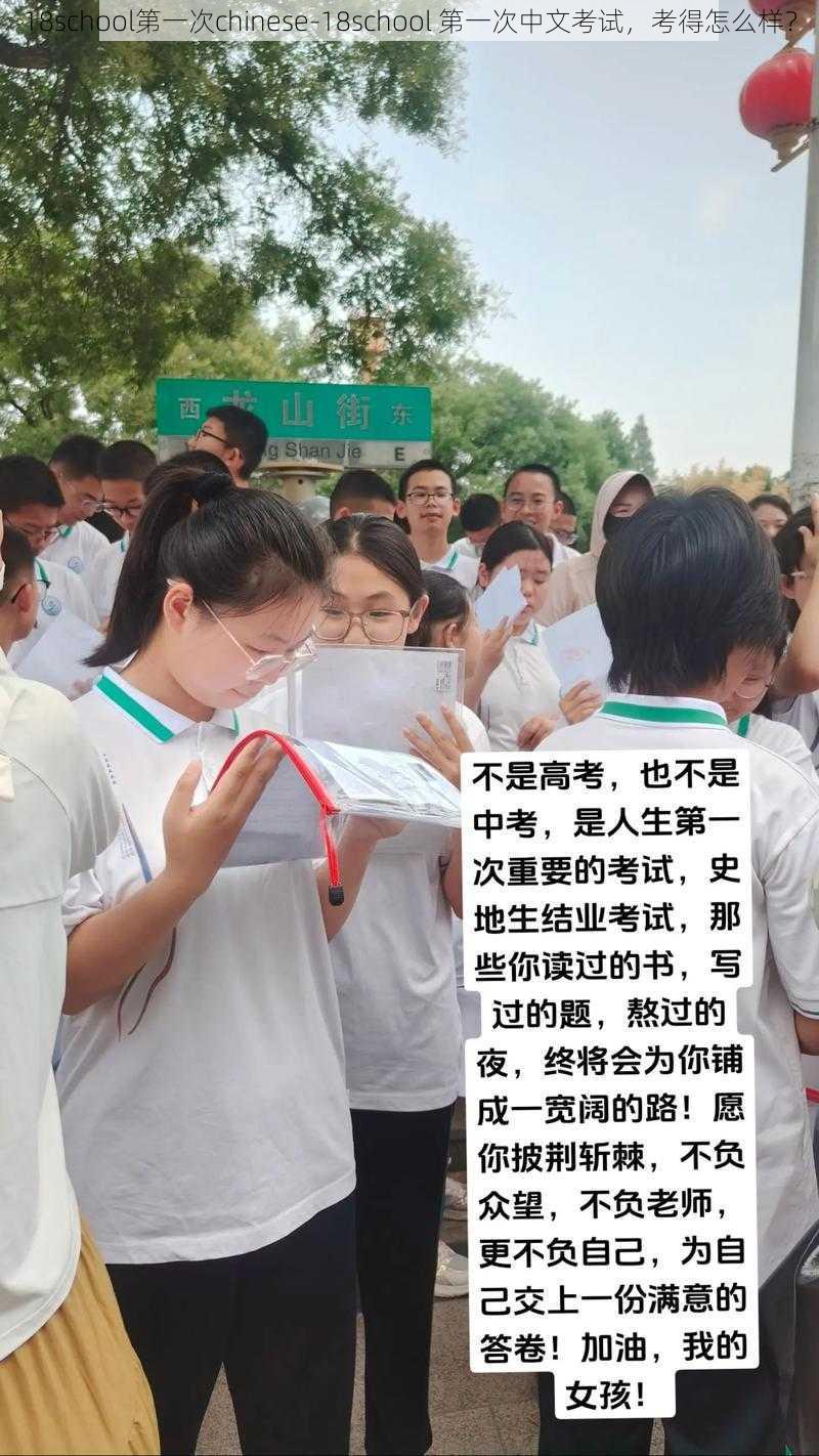 18school第一次chinese-18school 第一次中文考试，考得怎么样？