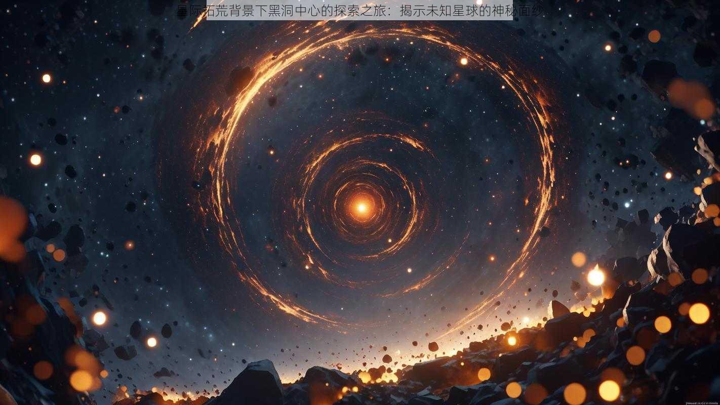 星际拓荒背景下黑洞中心的探索之旅：揭示未知星球的神秘面纱