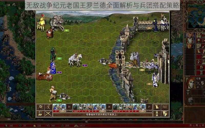 英雄无敌战争纪元老国王罗兰德全面解析与兵团搭配策略探讨