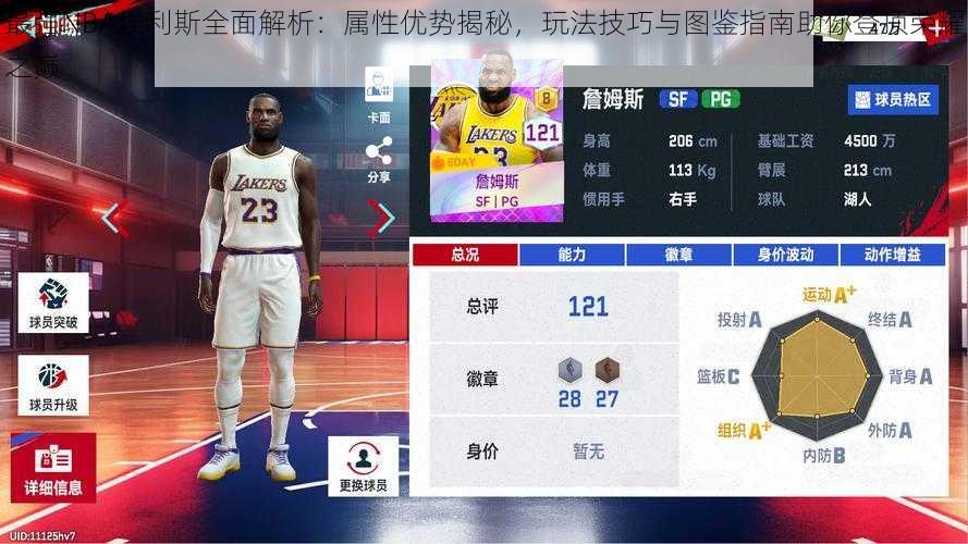 最强NBA埃利斯全面解析：属性优势揭秘，玩法技巧与图鉴指南助你登顶荣耀之巅